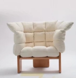 Iconic Japandi Lounge Chair solid wood japanese design - Picture 1 of 5