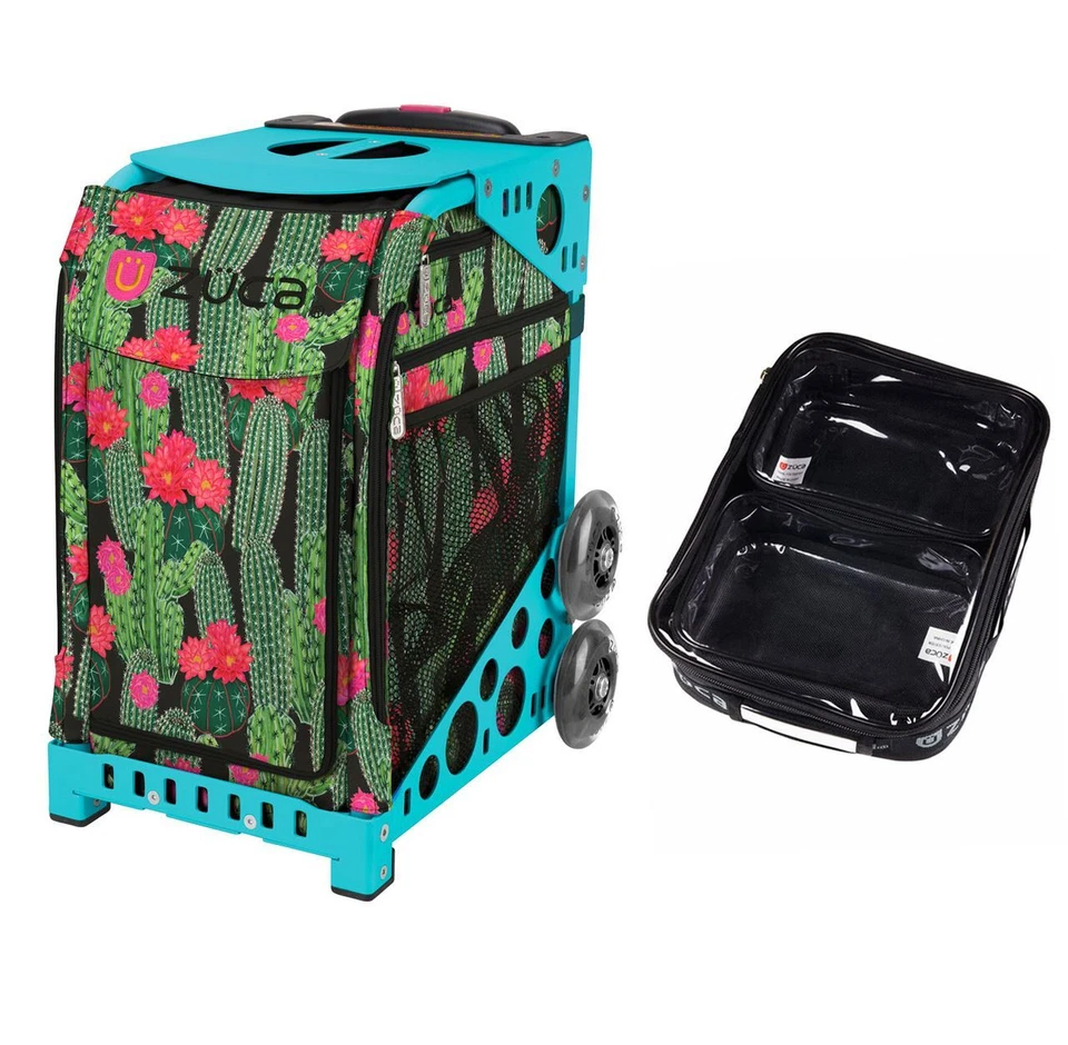 Zuca Sport Bag - Desert Blossoms with One Large and Two Mini Utility Pouches (Tu - Image 1 of 1