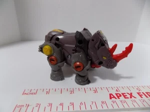 Transformers Backstop Cybertron Scout Class 2005 rhino beast animal No Key (t) - Picture 1 of 4