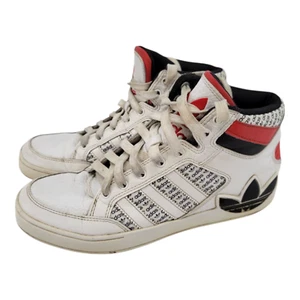 Adidas Hard Court Paquete de Transmisión Alta Blanco Zapatos de Baloncesto para Hombres Talla 7 - Imagen 1 de 11