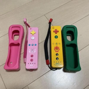 NINTENDO Wii U Remote Motion Plus Controller Bowser Peach Jacket Strap - Picture 1 of 6