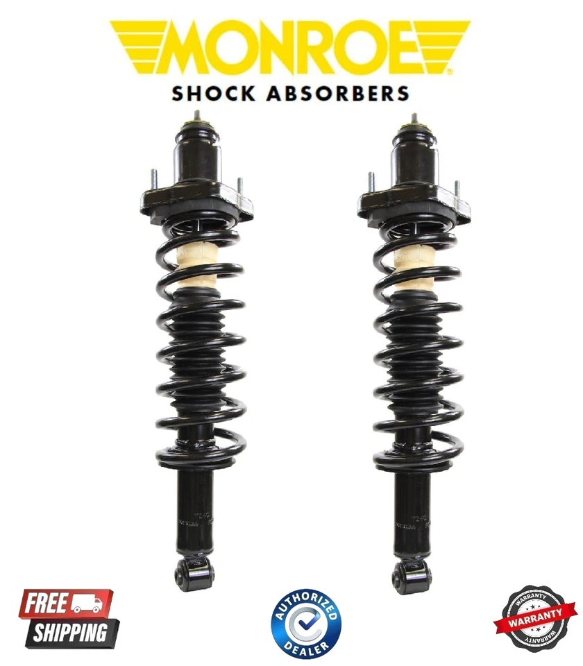 2 puntales de suspensión trasera y muelle helicoidal-puntal rápido para Jeep Patriot 07-10 Foto 1 de 1