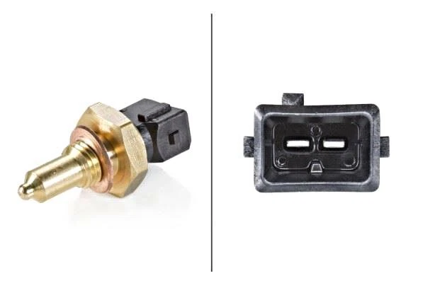 Coolant Temperature Sender Unit HELLA Fits BMW X1 X3 X4 X5 X6 Z3 Z4 1433076 - Image 1 of 1