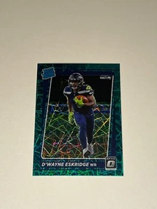 2021 Donruss Optic Green Velocity D'wayne Eskridge - Picture 1 of 2