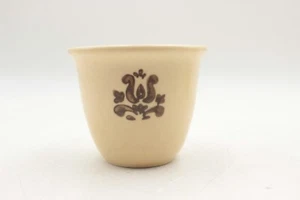  Pfaltzgraff VILLAGE Custard Cups Dessert Brown Stoneware USA (1 pc) - Picture 1 of 3