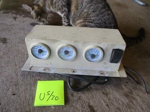 Used External Gauge Set for Cummins/Onan 7.5kw Diesel Generator 7.5HDKAT41934K - Picture 1 of 4