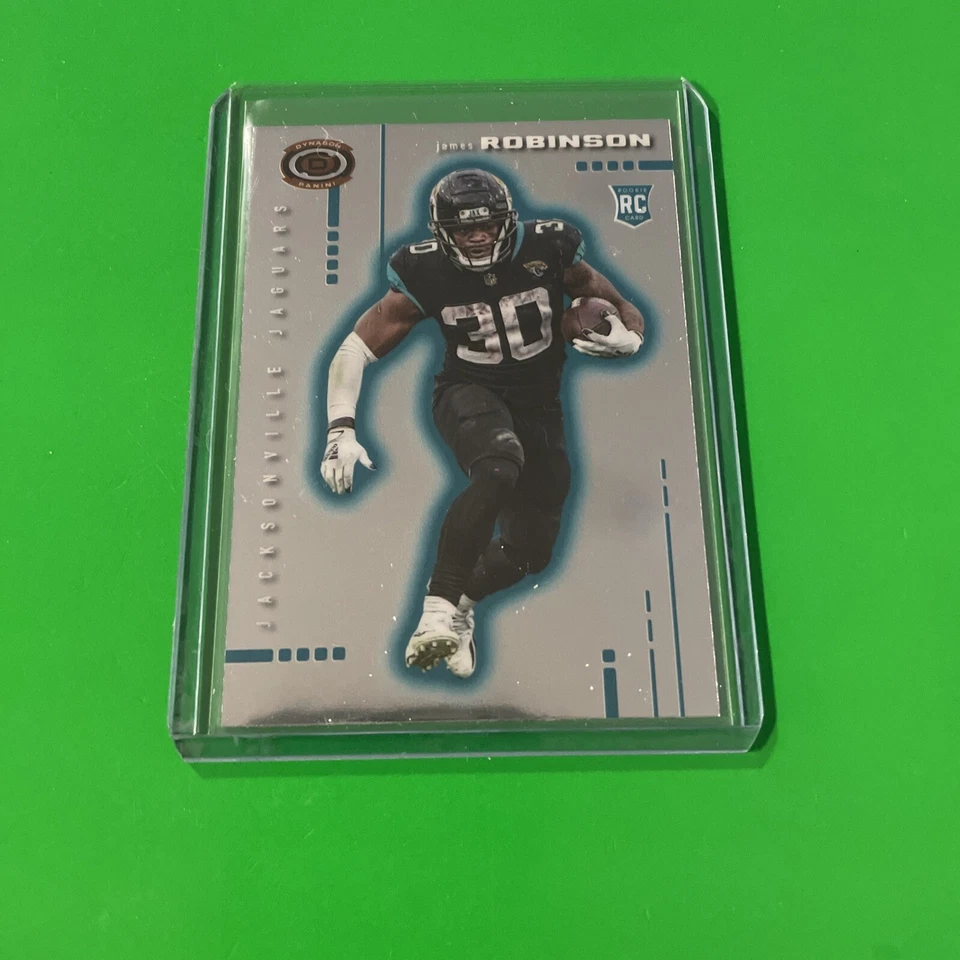 JAMES ROBINSON 2020 Panini Chronicles Dynagon #D-16 Silver Prizm Rookie RC - Image 1 of 4