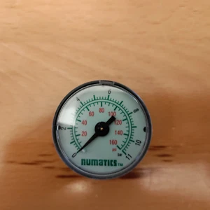 Numatics 214-153 Pressure Gauge 0-160 PSI 0-11 Bar NEW IN BOX - Picture 1 of 5