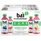Bai It's WonderWater, Variety Pack, 18 Fluid Ounce (Pack of 15)