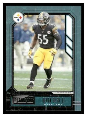 Devin Bush II 2020 Panini Playbook #27 Pittsburgh Steelers 35% Off 4+ - Image 1 of 2