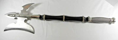 Medieval Stainless Steel 31" Battle Axe Ax  Hatchet - Image 1 of 4