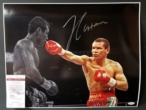 JULIO CESAR CHAVEZ SR. Signed Autographed Boxing Legend 16x20 Photo. WITNESS JSA - Picture 1 of 4