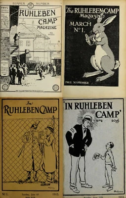 Ruhleben Camp Prisoners of War Wold War I - 16 Old magazines (1915-1916) on DVD - Image 1 of 4