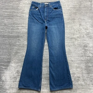 Levi's Jeans Size 28 Womens 70's High Flare Medium Wash Blue Denim - Bild 1 von 12