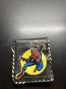 Vintage 1978 Marvel Comics Spider-Man Geldbörse (Made in Hong Kong) in schwarz B2 - Bild 1 von 6