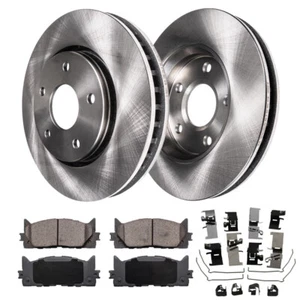 Rotores delanteros 296 mm + 4 piezas pastillas de freno para Lexus ES350 ES300h Toyota Camry Avalon - Imagen 1 de 8