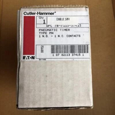 Relé temporizador neumático Cutler-Martillo D80JE10A Foto 1 de 4