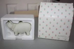 1998 Dept 56 Snowbunnies Easter Pig LARGER VERSION #23773 w/Box - Picture 1 of 4