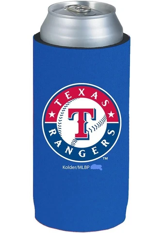 Official MLB Kolder Bottle Can Texas Rangers Logo 24oz Cooler Blue FAST SHIP D65 Cover