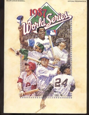 1987 World Series Program: Minnesota Twins vs St. Louis Cardinals (Twins ed) - Image 1 of 3