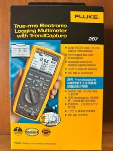 Fluke 287 True-RMS Logging Multimeter TrendCapture 50000 Stück hintergrundbeleuchtetes Display - Bild 1 von 5