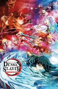Demon Slayer Poster – Swordsmith Village Key Art 2, Unframed Anime Wall Print - Picture 1 of 3