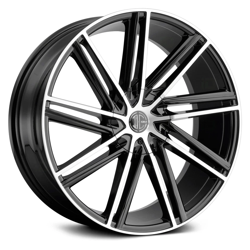 Black Diamond NUMBER 39 Wheels 20x8.5 (25, 5x120.65, 74.1) Black Rims Set of 4 Foto 1 de 1