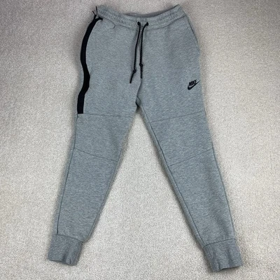 Pantalones de chándal Nike Tech polar para hombre pequeños grises 545343-065 Foto 1 de 4