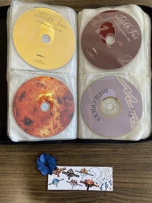 68 Loose CDs in Zip Case Rock Pop Country Mix – VG Lot - Image 1 of 4