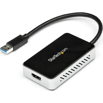 StarTech.com USB 3.0 to HDMI & DVI Adapter with 1x USB Port - External Video & G - Image 1 of 3
