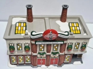 Department 56 The Original Snow Village Cocal Cola Bottling Plant Retired 1994 - Picture 1 of 8