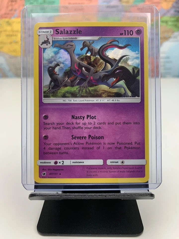 Salazzle 47/111 Sm-Crimson Invasion Holo