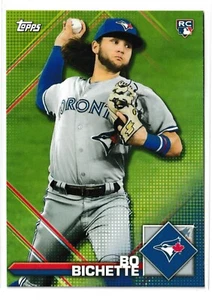 2020 topps series 1 sticker preview Bo Bichette - Picture 1 of 2