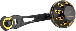 GOMEXUS Forged Carbon Power Handle for Shimano Tranx 300 400 Daiwa Lexa Coastal - Picture 1 of 5