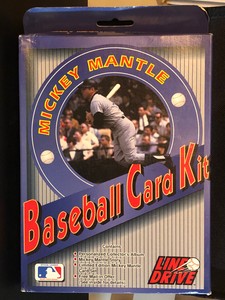 1991 Mickey Mantle Baseball Card Kit Line Drive