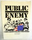 PUBLIC ENEMY Back Patch - 1988 - It takes a nation of millions to hold us back