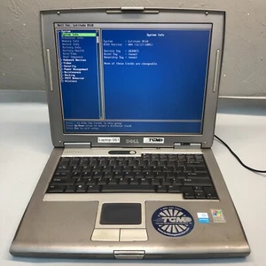 Vintage Dell Latitude D510 15” Intel Pentium M 1.60GHz 1GB Ram READ - Picture 1 of 8