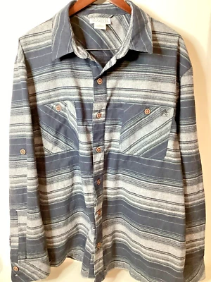 Rugged Earth Outdoor Men’s Button Down Long Sleeve Flannel Shirt Size XXL - Image 1 of 4