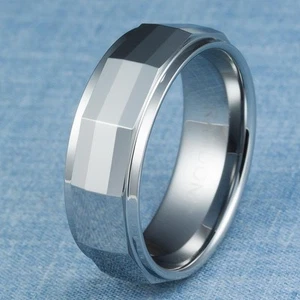 Anillo de boda de carburo de tungsteno para hombre talla 9 - Imagen 1 de 3
