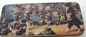Dog School Metal Collectible Pencil Case - Picture 1 of 9