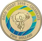 Unc $2 2018 Borobi Gold Coast Commonwealth Games Two Dollar Coin Ex Bag / Roll