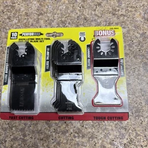 11pcs Metal Oscillating Multi Tool Saw Blade Set + 1 Carbide Blade Makita Dewalt - Picture 1 of 2