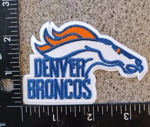 DENVER BRONCOS IRON ON PATCH  - Picture 1 of 3