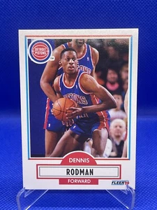 1990-91 Fleer Dennis Rodman #59 HOF - Picture 1 of 2