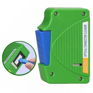 SC FC LC ST Fiber End Face Cleaning Box Pigtail Cleaner Fiber Wiping Tool FTTH - Afbeelding 1 van 10