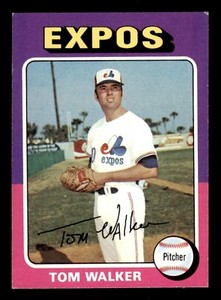 1975 Topps Baseball #627 Tom Walker VG/EX *d6