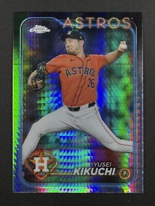 YUSEI KIKUCHI 2024 Topps Chrome Update Prism Refractor #USC103 Houston Astros - Picture 1 of 2