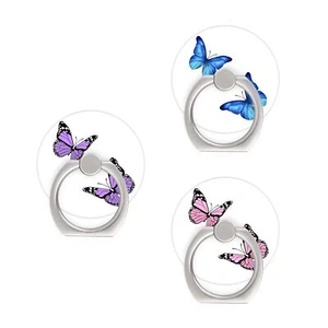 Phone Ring Holder-Cell Phone Ring Finger Grip Stand 360 Degree Rotatable - Picture 1 of 7