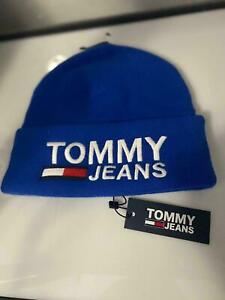Tommy Hilfiger Tommy Jeans Men's Sport Beanie Hat One size NWT Blue