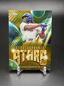 Vladimir Guerrero Jr. 2024 Topps Chrome Aggiornamento Stratospheric Stars #SSC-27/50 - Foto 1 di 2
